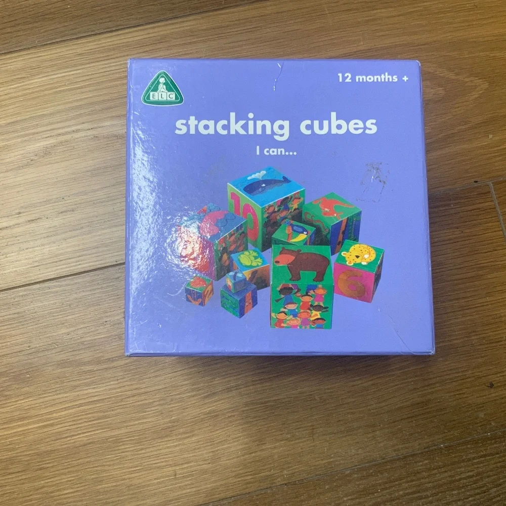 Early Learning Center 10 Stacking Cubes.